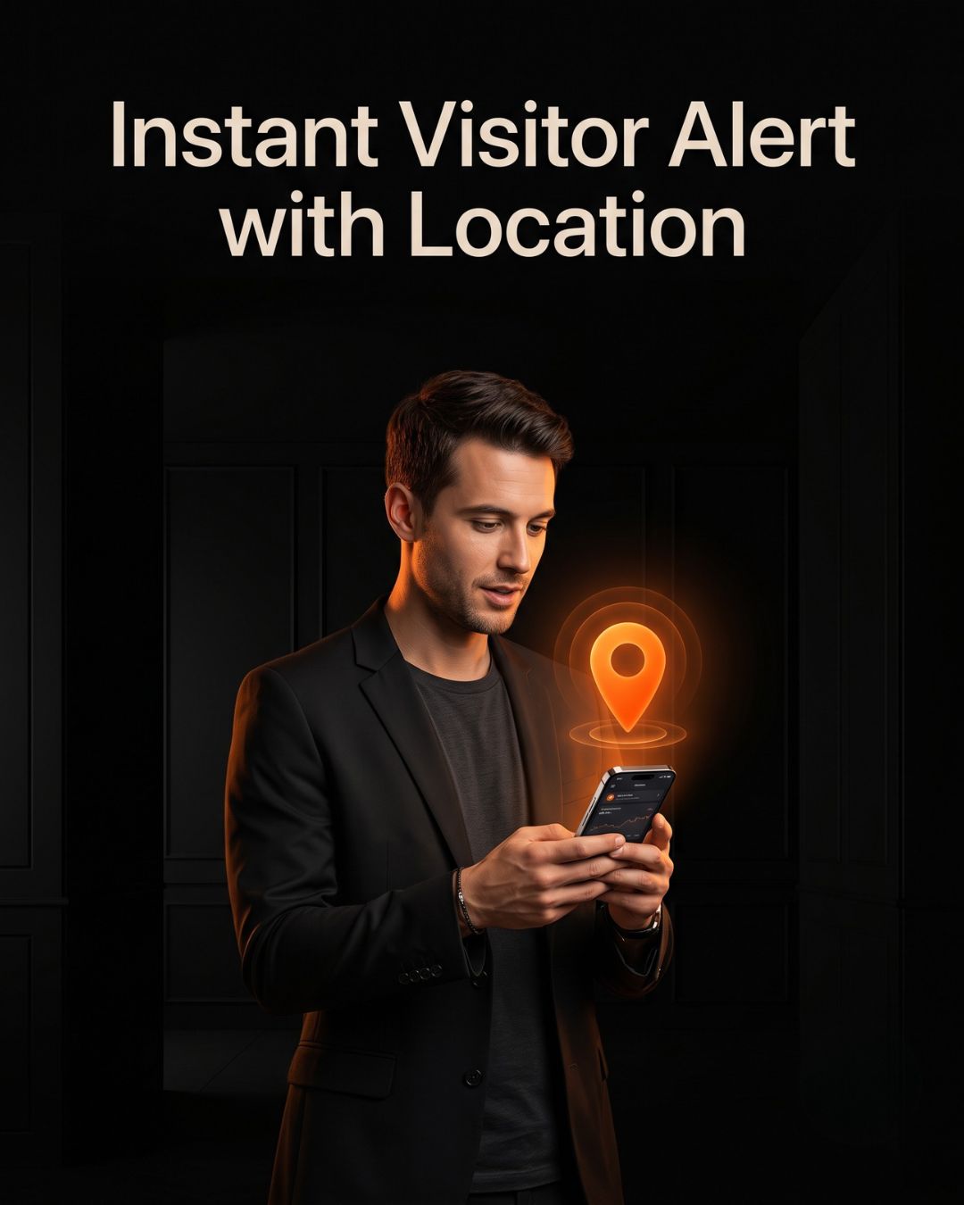 Instant Visitor Alert with Location