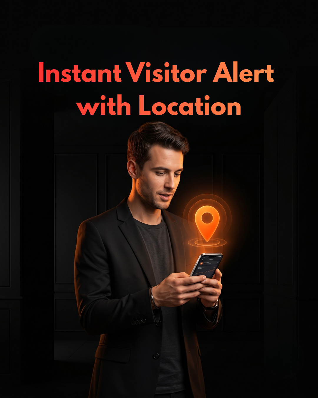 Instant Visitor Alert with Location